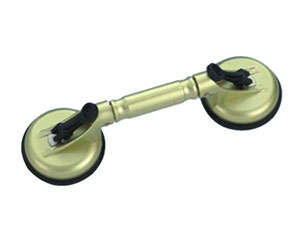 双爪弧形玻璃吸盘